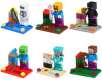 6 Pack Set: Minecraft Mini Building Block Figures