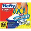 Hefty CinchSak Drawstring Trash Bags, 13 gal., 100 Bags/Box