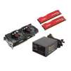 ASUS GeForce GTX 970 4GB Card w/ 2x 4GB Kingston HyperX + 750W SolidGear PSU $350