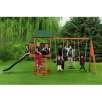 New Timber Play II With Balcony Swing Set