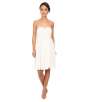 Donna Morgan Lindsey Strapless Chiffon Dress