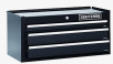 Craftsman 26 in. 3-Drawer Heavy-Duty Ball Bearing Middle Chest - Black or Black/Red