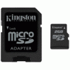 Kingston 2GB Micro SD Card with SD Card Adapter, Model SDC/2GB