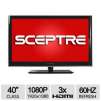 Sceptre 40" Class LCD HDTV - 1080p, Mobile High-Definition Link, Ready, 60Hz, 3x HDMI - X405BV-FMDU