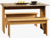 Sauder Trestle Table Highland Oak
