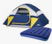 Northwest Territory 4-Person Tent with Air Bed Bundle