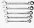 Gear Wrench 5-Piece Ratcheting Combination Wrench Set - Metric
