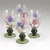 Pfaltzgraff Antique Garden Set of 4 Goblets