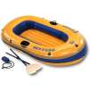 Sevylor Caravelle Inflatable Boat w/ Oars and Foot Pump (6