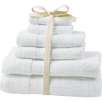 6 Piece Egyptian Cotton Towel Super Set