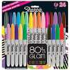 Sharpie Permanent Markers: 24-Count Ultra Fine Point or Fine Point (Assorted)