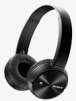 Sony MDR ZX330BT - Headset - on-ear - wireless - Bluetooth - NFC - black + $50 Dell ePromo Gift Card