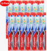 12 Pack - Colgate MaxFresh Full Head Toothbrush with Tongue Freshener (Soft or Medium)