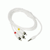 iPod AV Composite Cable TV Out - White (Free Ground Shipping) - Final Sale, No Return Allowed