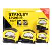Stanley 4 Piece Leverlock Tape Measure (95-871L)