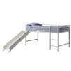 Essential Home Slumber N Slide Loft Twin Bed with Slide