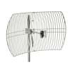 Premiertek ANT-GRID-24dBi Outdoor 2.4GHz 24dBi Directional High-Gain N-Type Female Aluminum Die Cast Grid Antenna