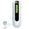 Philips 1.0GB MP3 Player With Voice Recorder, White/Black