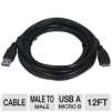 Ultra 12FT A-Male�to�Micro B Male Superspeed USB 3.0 Cable or Color Research Compressed Air Duster for Free After Rebate