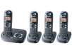 Panasonic 5.8 GHz Black Expandable Digital Cordless Phone System - KXTG4324B