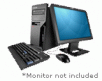 Lenovo ThinkCentre A57 Tower + 19" Monitor: Core 2 Duo 2.2GHz, 2GB RAM, 250GB Hard Drive, Vista Premium