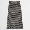 Factory Striped Jersey Maxi Skirt