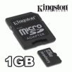 Kingston 1GB micro SD Card with SD Card Adapter (2-Pack)