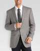 Kenneth Cole Gray Check Slim Fit Sport Coat