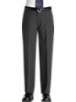 2 Pairs of Calvin Klein Boys Charcoal Husky Fit Suit Separates Dress Slacks