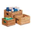 Honey-Can-Do 3-Pack Baskets: Nesting Natural or Small Stacking