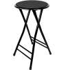 Cushioned Folding Stools, 24 Inch or 18 Inch