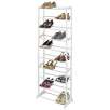 Essential Home 30-Pair Standing Shoe Rack