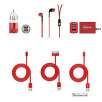 Acesori Universal Apple Certified 6-in-1 Accessory Kit, Assorted Colors