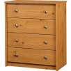 Essential Home Belmont 4 Drawer Dresser Chest - Pine