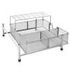 Under-the-Sink Wide Mesh Bathroom Cabinet Drawer