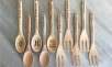 Personalized Decorative Wooden Spoon or Fork from American Laser Crafts