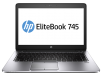 HP EliteBook 745 G2 Notebook PC (ENERGY STAR): AMD Quad-Core A10-7350B 2.1GHz, 4GB RAM, 500GB HDD, Windows 7 Pro