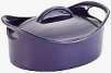 Bon Ton: Rachael Ray Stoneware 2.5-qt. Purple Oval Casserole for $19.97, More