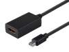 Mini DisplayPort 1.1 to HDMI Adapter with Audio Support, Black or White