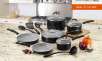 Cuisinart 14-Piece Pro Classic Ceramic-Coated Aluminum Cookware Set