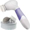 Spin for Perfect Skin Face and Body Cleansing Brush, Purple