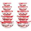 Chef Buddy 20 Piece Glass Bowl Set