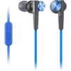 Sony MDR XB50AP Earphones with mic in ear blue + $25 Dell GC