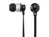 Hi-Fi Reflective Sound Technology Earphones, Black or Black/Red Jacket