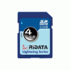 Ridata 4GB Lightning Series Secure Digital High Capacity (SDHC) Class 6 Memory Card