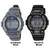 Casio Mens WS220 Tough Solar Powered Digital Runners 120-Lap Memory Watch