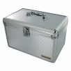Linkyo 200 Disc Capacity Aluminum-Like Hard Plastic CD DVD Storage Case