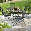 Garden Oasis Auburndale 7 Piece Spring Motion Dining Set* Limited Availability