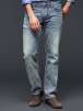 Gap 1969 straight fit jeans (tinted destroy wash)