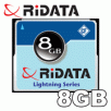 Ridata 8GB 233X Lightning Series Compact Flash (CF) Card